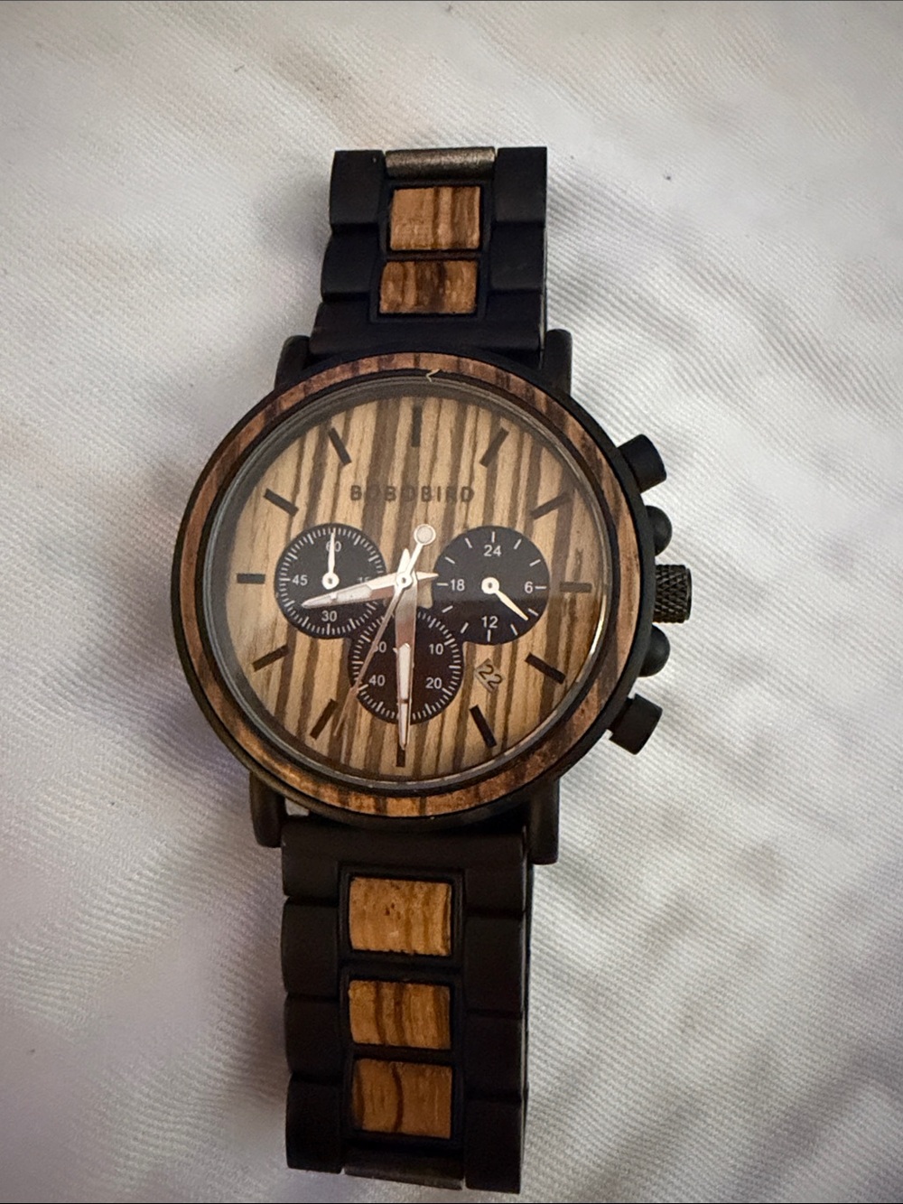 Source Unknown Black and Brown Men's Watch Bracelet